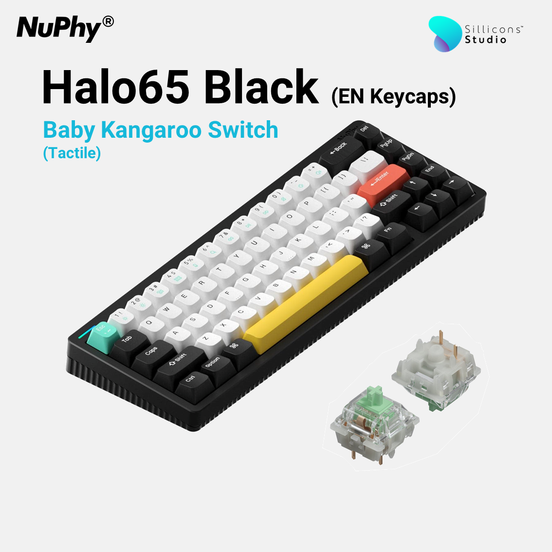 NuPhy® Halo65 ワイヤレス メカニカル キーボード - PC周辺機器