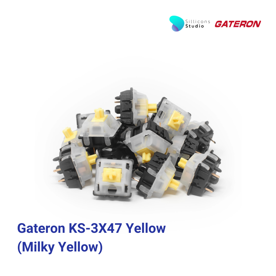 Gateron KS-33 Low Profile 2.0 Mechanical Switch Set